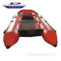 Shandong Noahyacht Floor Aluminium Boat de l&#39;aviron gonflable